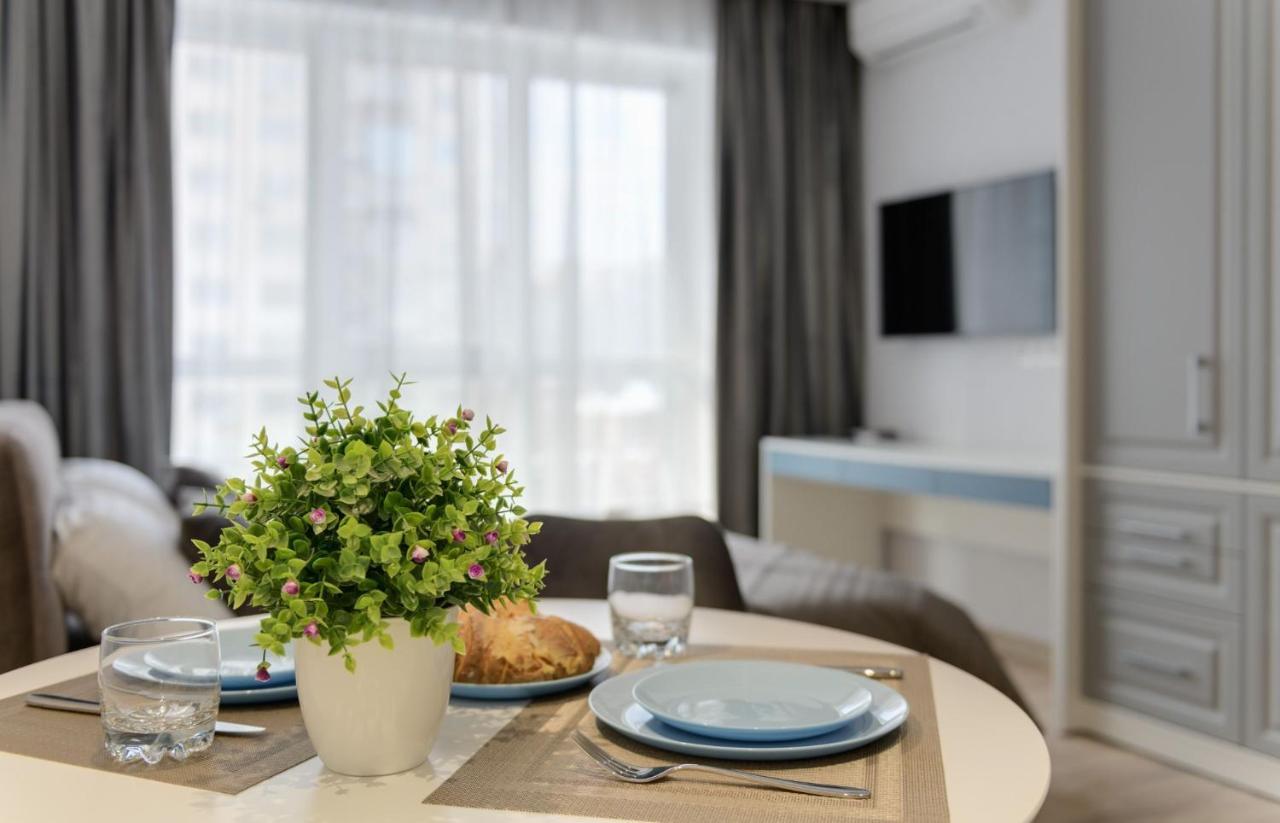 Modern New Cozy Apartment Kvartet Railway Station Kiew Exterior foto