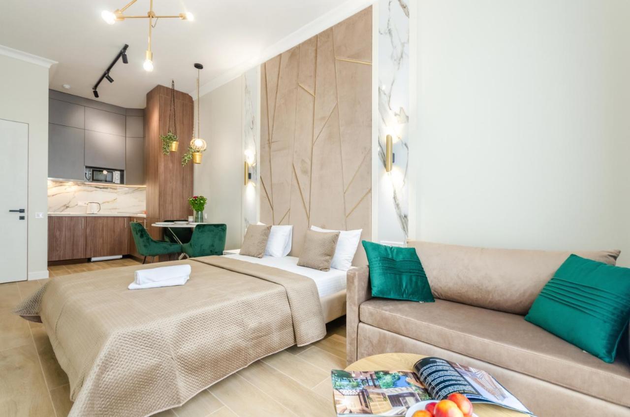 Modern New Cozy Apartment Kvartet Railway Station Kiew Exterior foto