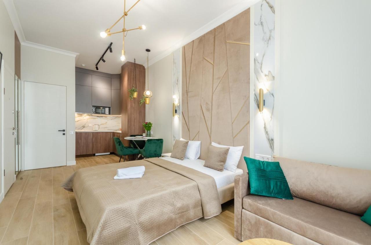 Modern New Cozy Apartment Kvartet Railway Station Kiew Exterior foto