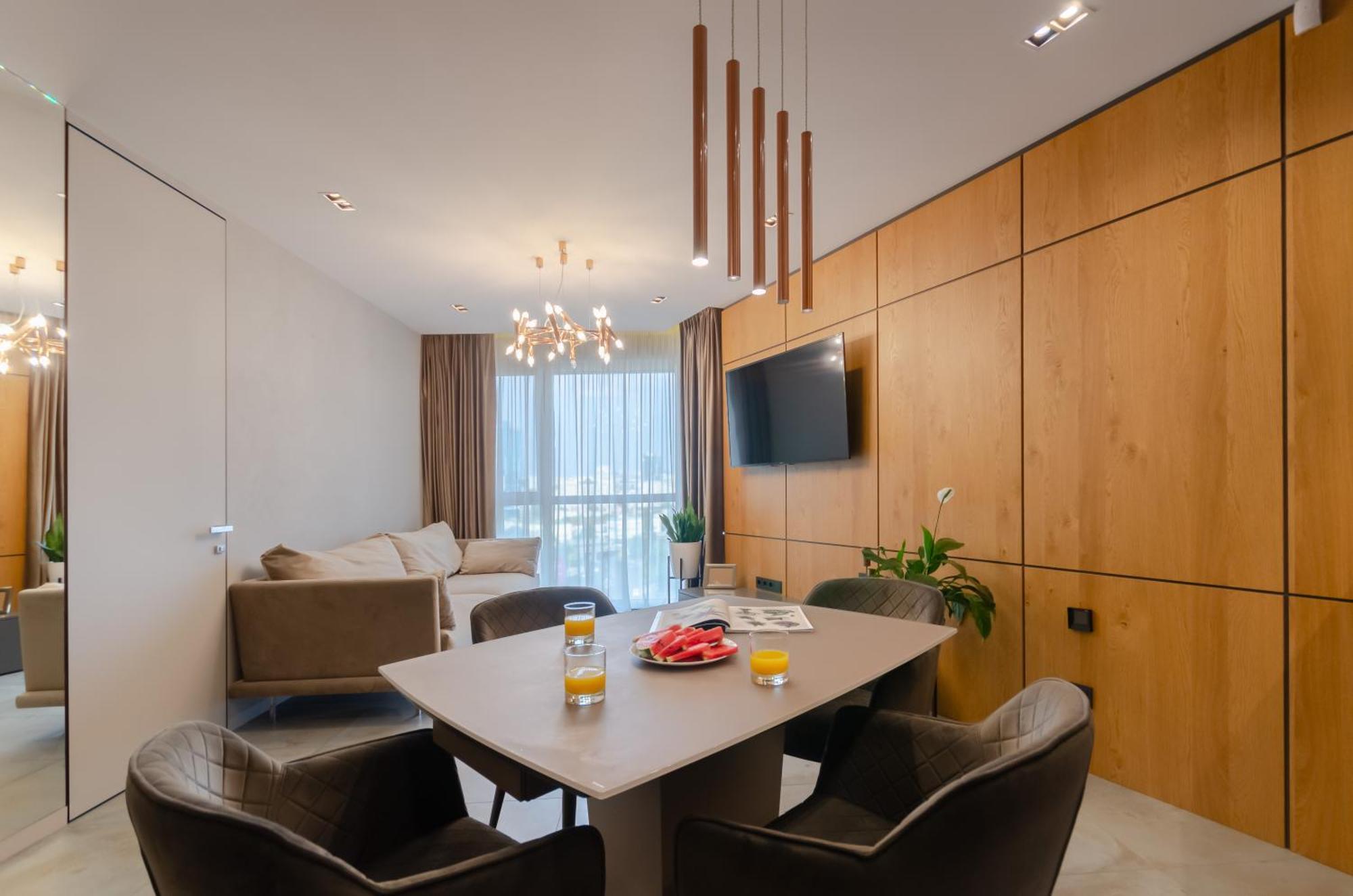 Modern New Cozy Apartment Kvartet Railway Station Kiew Exterior foto